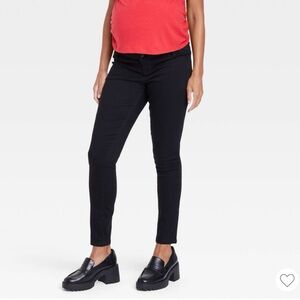 Black Skinny Maternity Pants